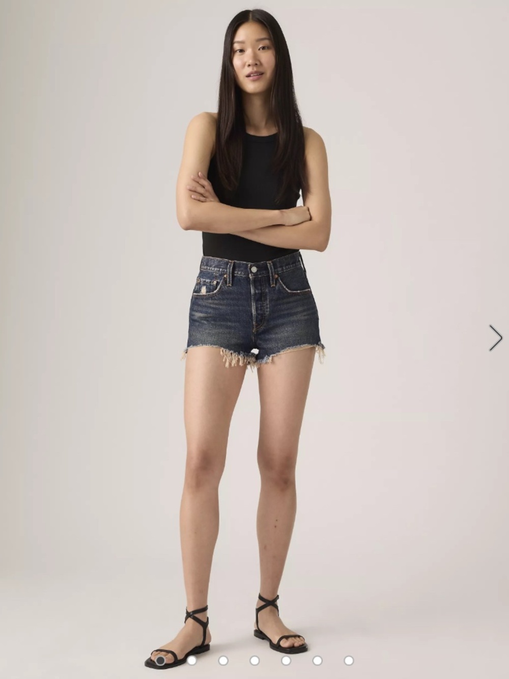 501 Original Fit High Rise Levi’s Shorts